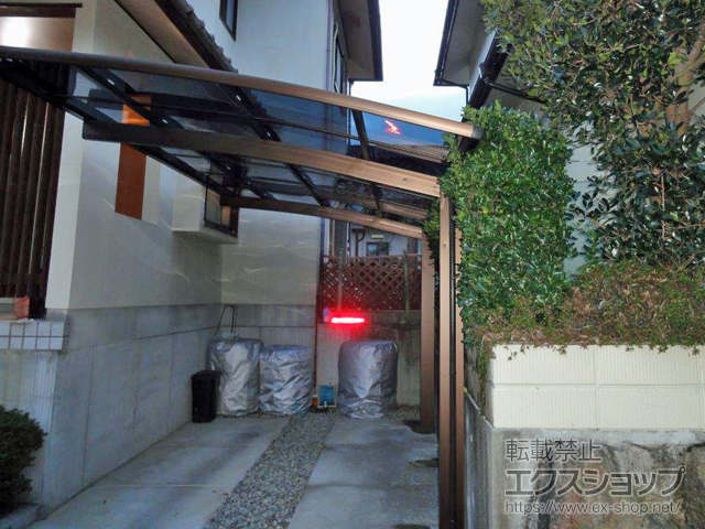 兵庫県川辺郡猪名川町ののカーポート プレシオスポート 積雪〜20cm対応 施工例