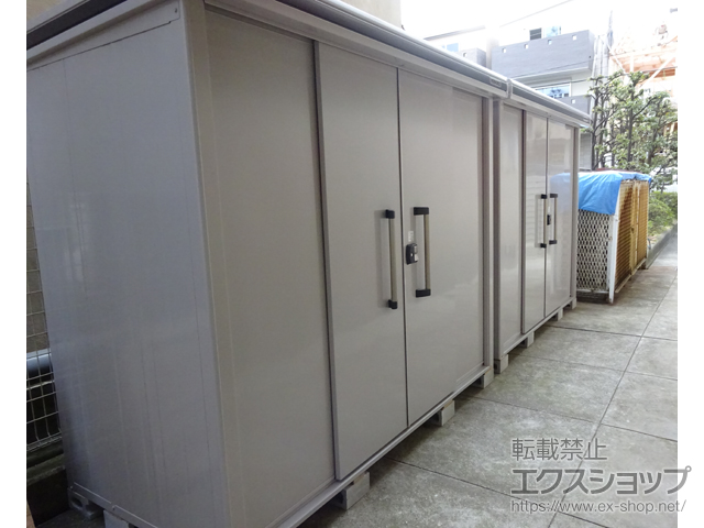 大阪府大阪市のの物置・屋外倉庫 エルモ 一般型 2570×1170×2121 LMD-2511-CB 施工例