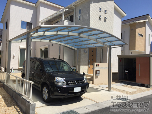 三重県四日市市ののカーポート レイナツインポートグラン　積雪〜20cm対応 施工例