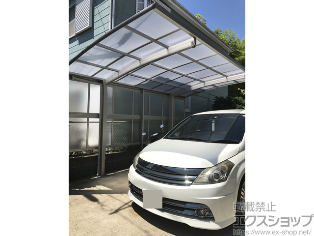 神奈川県高座郡寒川町ののカーポート プレシオスポート 積雪〜20cm対応 施工例