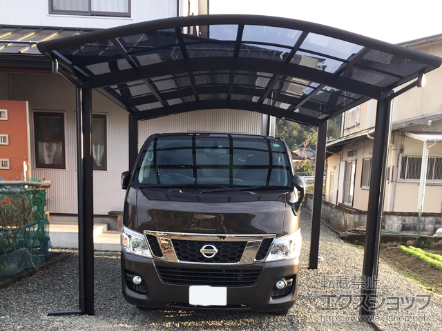 兵庫県丹波市ののカーポート レイナワンポートグラン　積雪〜20cm対応 施工例