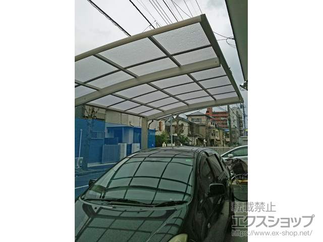東京都江戸川区ののカーポート プレシオスポート 積雪〜20cm対応 施工例