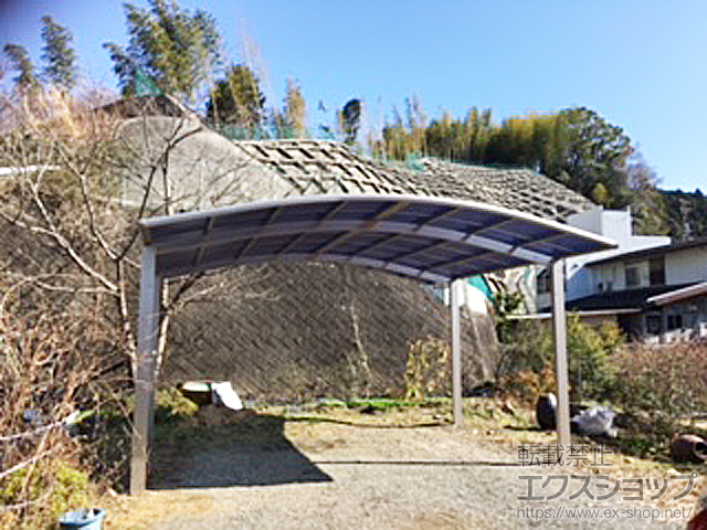 静岡県静岡市ののカーポート レイナツインポートグラン　積雪〜20cm対応 施工例