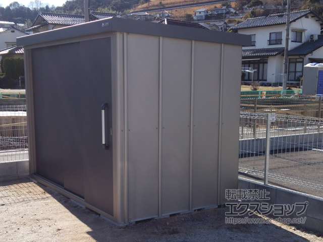 広島県広島市のの物置・屋外倉庫 エスケーエイト SK8-130 一般型 2600×1600×1940 SK8-130 施工例