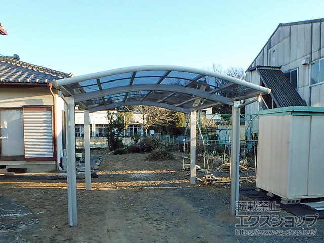 群馬県邑楽郡邑楽町ののカーポート レイナワンポートグラン　積雪〜20cm対応 施工例