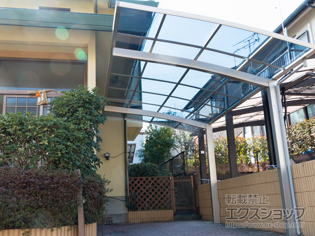 福岡県太宰府市ののカーポート プレシオスポート 積雪〜20cm対応 施工例