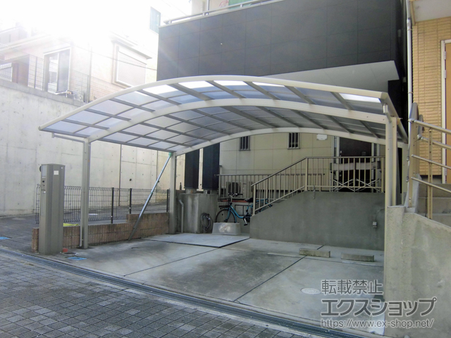 大阪府豊中市ののカーポート レイナツインポートグラン　積雪〜20cm対応 施工例