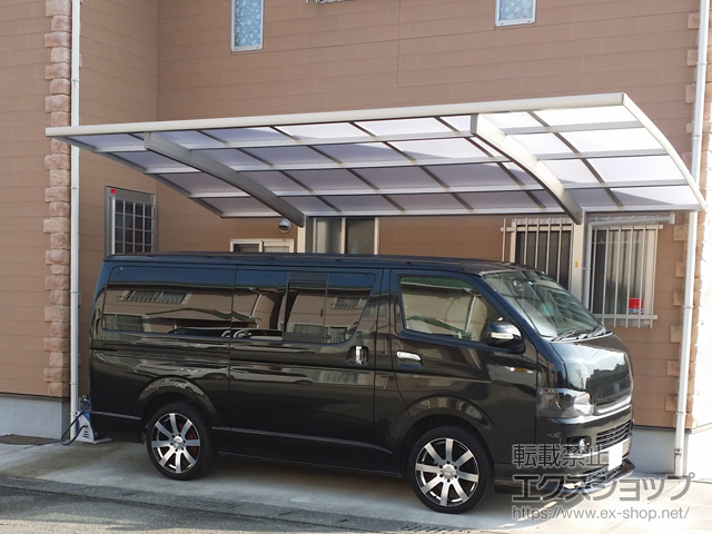 大分県宇佐市ののカーポート プレシオスポート 積雪〜20cm対応 施工例