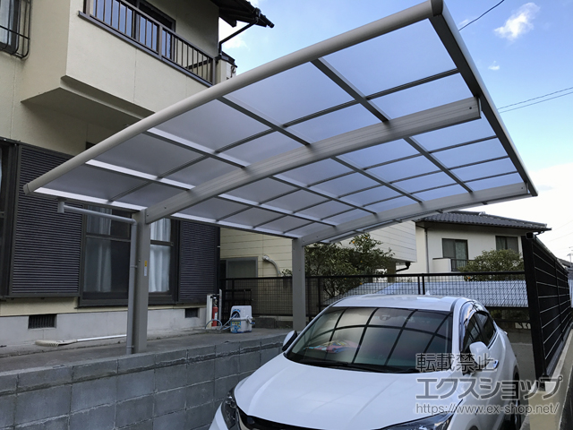 大分県別府市ののカーポート レイナポートグラン　積雪〜20cm対応 施工例