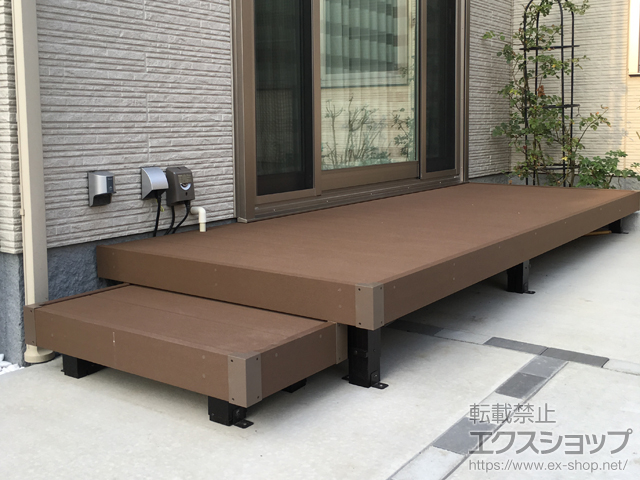 埼玉県さいたま市ののウッドデッキ リウッドデッキ 200 施工例