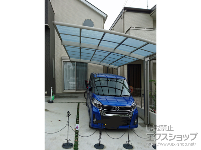 大阪府堺市ののカーポート レイナポートグラン　積雪〜20cm対応 施工例