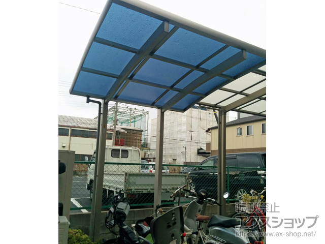 大阪府大阪市ののサイクルポート・駐輪場 レイナポートグランミニ 積雪〜20cm対応 施工例