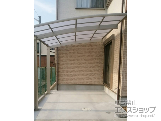 大阪府堺市ののカーポート プレシオスポート 積雪〜20cm対応 施工例