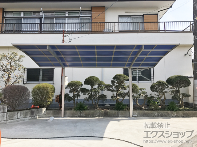神奈川県伊勢原市ののカーポート レイナポートグラン　積雪〜20cm対応 施工例