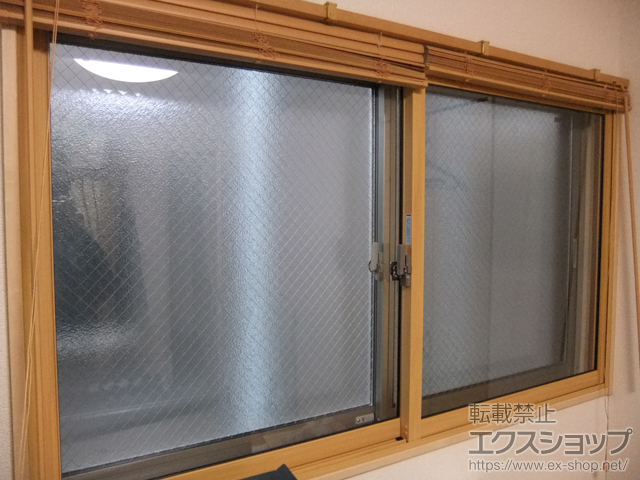 東京都足立区のの二重窓（内窓） インプラス ダストバリア仕様 引違い窓 2枚建 施工例