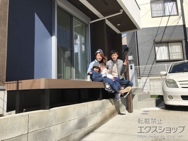 神奈川県藤沢市ののウッドデッキ マージウッドデッキ 施工例