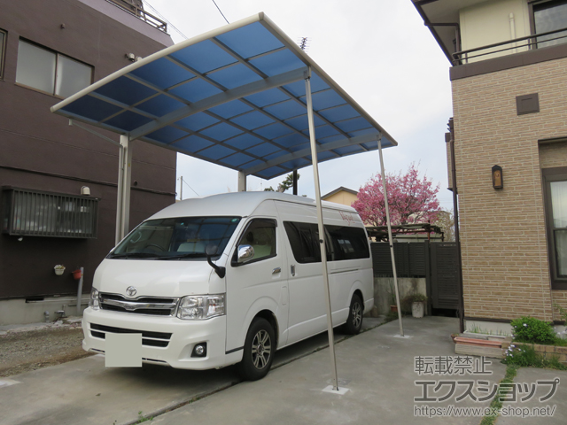 静岡県沼津市ののカーポート レイナポートグラン　積雪〜20cm対応 施工例