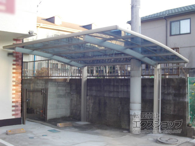 茨城県取手市ののカーポート プレシオスポート 積雪〜20cm対応 施工例