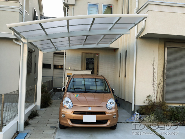 神奈川県川崎市ののカーポート レイナポートグラン　積雪〜20cm対応 施工例