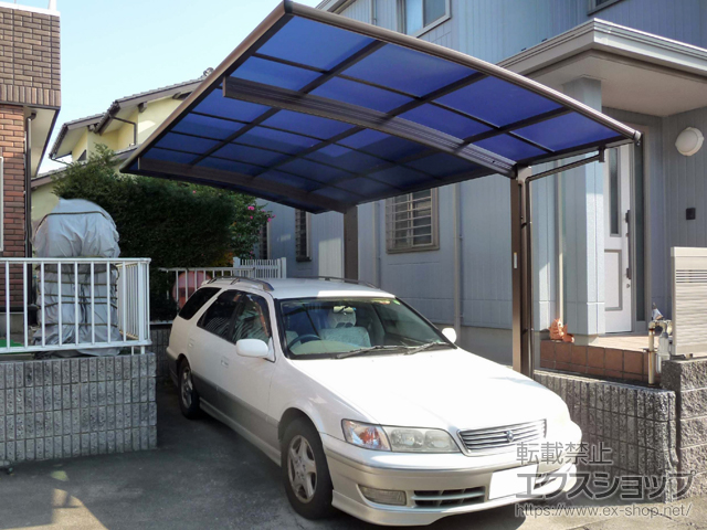 愛知県瀬戸市ののカーポート プレシオスポート 積雪〜20cm対応 施工例