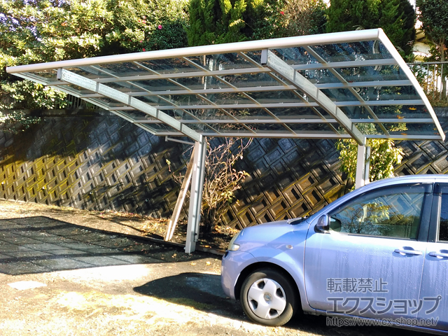 鹿児島県霧島市ののカーポート レイナポートグラン　積雪〜20cm対応 施工例