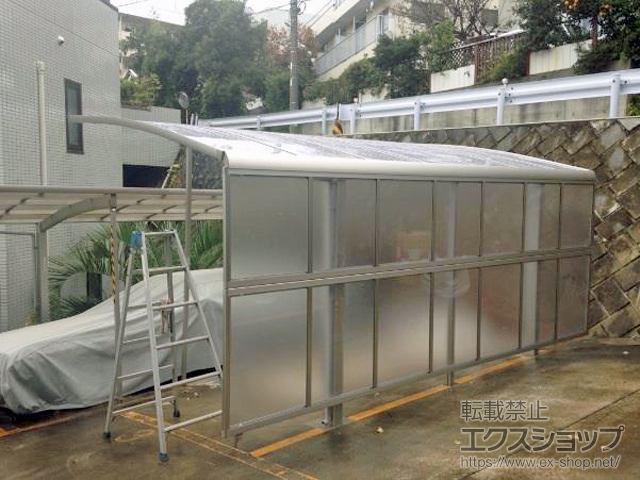 神奈川県川崎市ののカーポート レイナポートグラン　積雪〜20cm対応 施工例