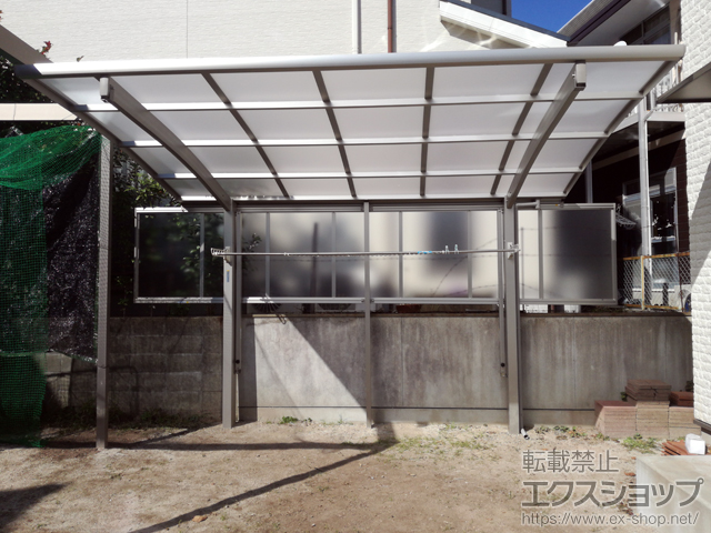 福岡県福岡市ののカーポート プレシオスポート 積雪〜20cm対応 施工例