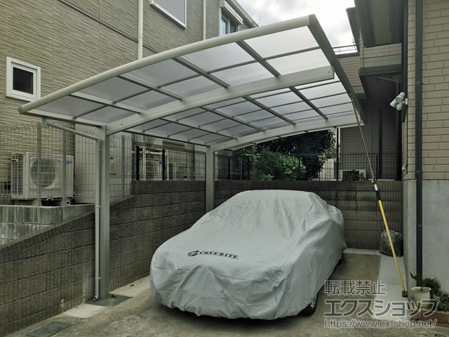 千葉県松戸市ののカーポート レイナポートグラン　積雪〜20cm対応 施工例