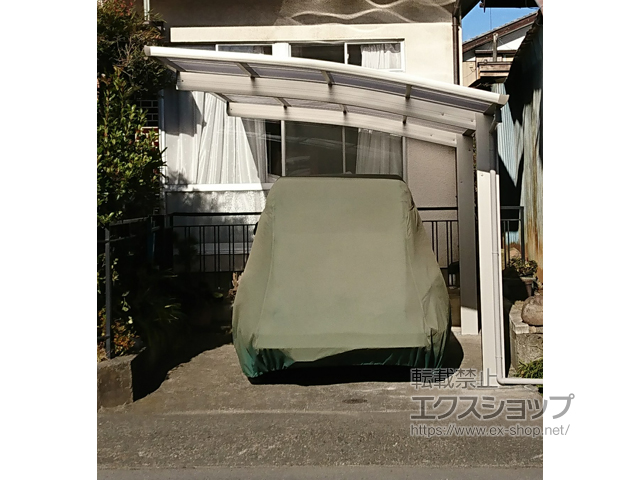 群馬県高崎市ののカーポート プレシオスポート 積雪〜20cm対応 施工例