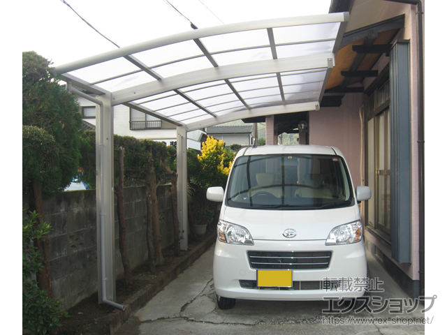 宮崎県日南市ののカーポート レイナポートグラン　積雪〜20cm対応 施工例