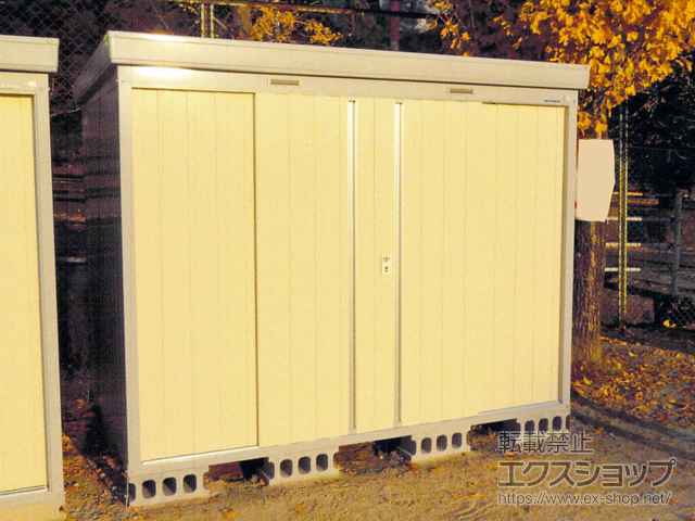 福岡県糟屋郡須惠町のの物置・屋外倉庫 ネクスタ 一般型 2630×1790×2020 NXN-50S-FW 施工例