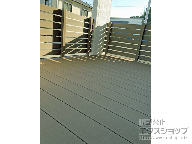 徳島県阿南市ののウッドデッキ リウッドデッキ 200 施工例