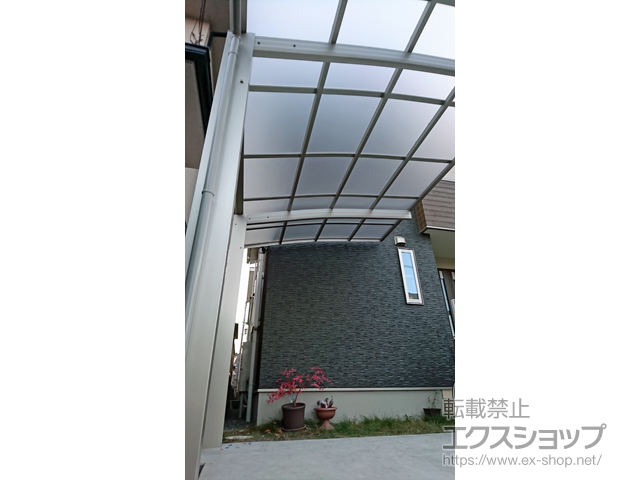 兵庫県姫路市ののカーポート プレシオスポート 積雪〜20cm対応 施工例