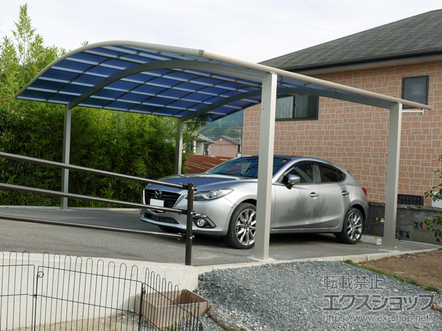 福岡県北九州市ののカーポート レイナツインポートグラン　積雪〜20cm対応 施工例