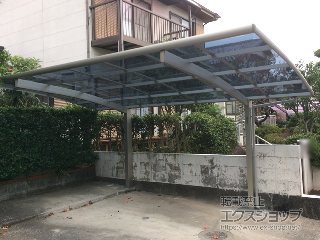 宮崎県宮崎市ののカーポート プレシオスポート 積雪〜20cm対応 施工例