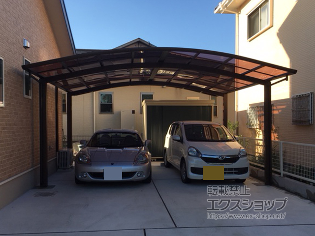 宮崎県宮崎市ののカーポート レイナツインポートグラン　積雪〜20cm対応 施工例