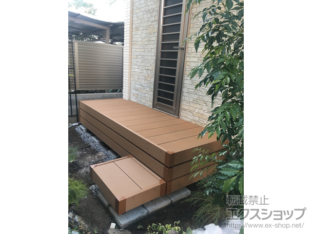 東京都杉並区ののウッドデッキ リウッドデッキ 200 施工例