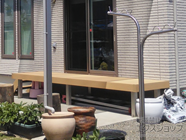 長野県伊那市ののウッドデッキ リウッドデッキ 200 施工例