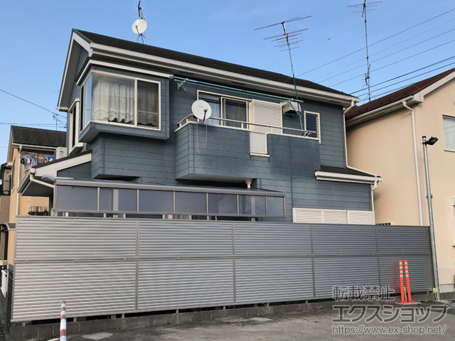 神奈川県大和市ののカーゲート オーバードアS5型 手動式 施工例