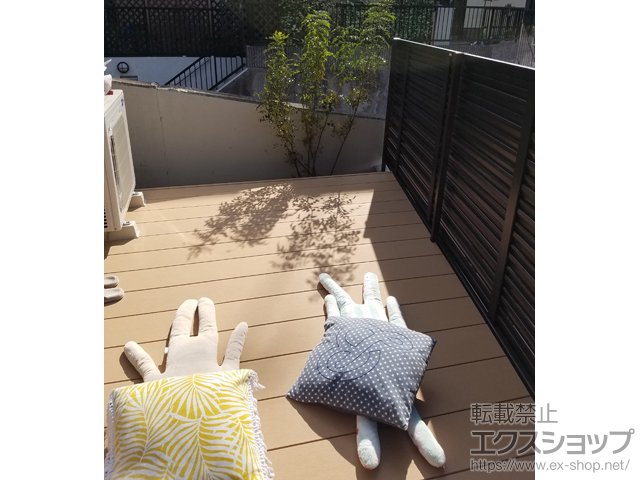 神奈川県横浜市ののウッドデッキ リウッドデッキ 200 施工例