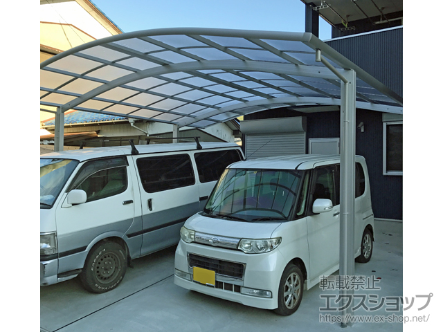 愛知県岡崎市ののカーポート レイナツインポートグラン　積雪〜20cm対応 施工例