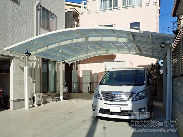 埼玉県さいたま市ののカーポート レイナツインポートグラン　積雪〜20cm対応 施工例