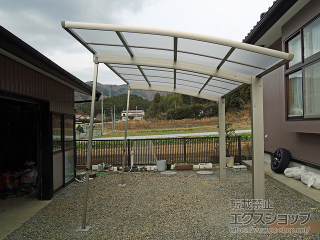 宮城県石巻市ののカーポート レイナポートグラン　積雪〜20cm対応 施工例