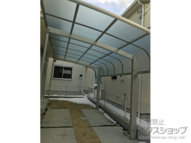 東京都小平市ののカーポート レイナキャップポートグラン　積雪〜20cm対応 施工例