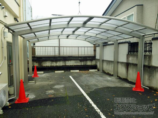 長野県長野市ののカーポート レイナツインポートグラン50 積雪50cm対応 施工例