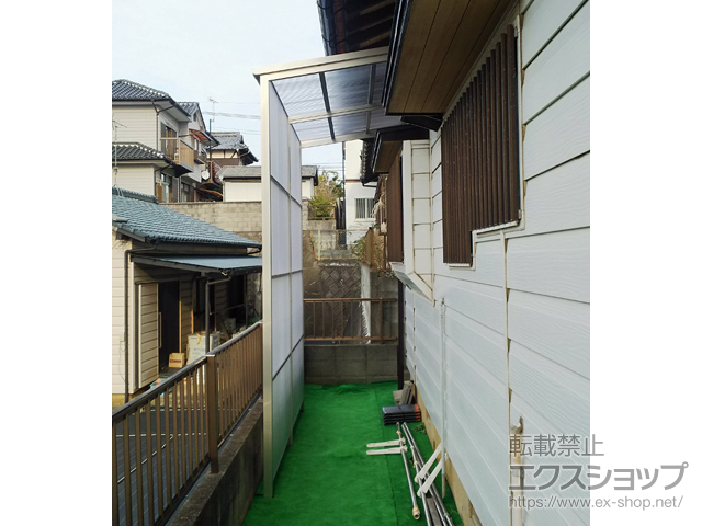 福岡県福津市ののストックヤード ストックヤードII オープンタイプ 積雪〜20cm対応 施工例