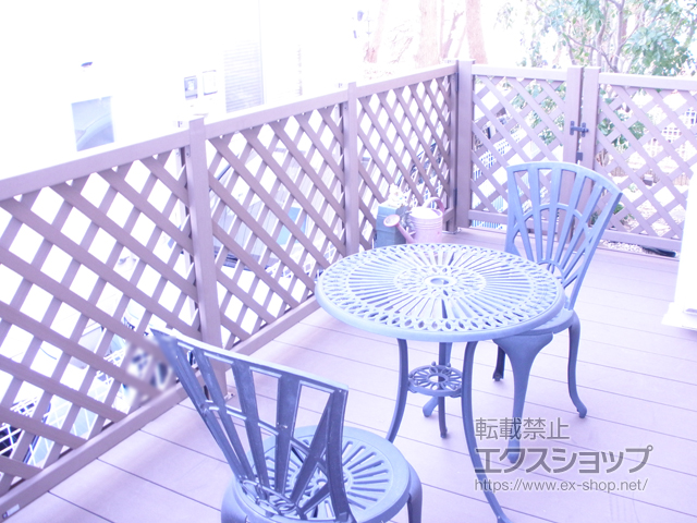 神奈川県横浜市ののウッドデッキ リウッドデッキ 200 施工例