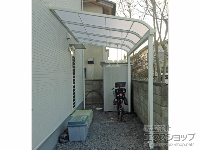 茨城県土浦市のlixil リクシル テラス屋根施工例 スピーネ R型 テラスタイプ 単体 積雪 cm対応 1