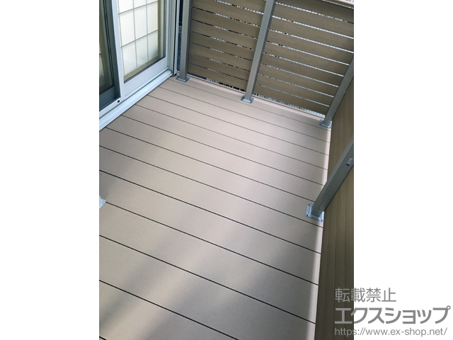 大阪府松原市ののウッドデッキ リウッドデッキ 200 施工例