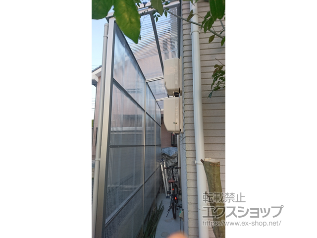 広島県東広島市ののストックヤード ストックヤード オープンタイプ 連棟 積雪〜20cm対応 施工例